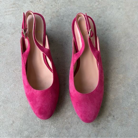 J.Crew Slingback Heels - Picture 2 of 7